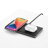 ALOGIC Ultra Power 3-i-1 Trådlös Dubbel Laddningsstation