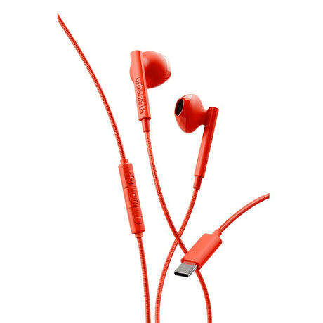 Urbanista Trådade Hörlurar San Francisco 2 USB-C Poppy Orange