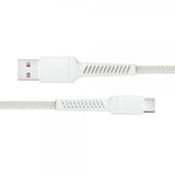 X2O USB-A till USB-C Kabel Longlife 60W 0.5m Vit