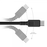 Xtorm USB-A till USB-C Kabel Next Gen 60W 3m Svart
