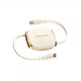 Mobile Origin USB-C Kabel 100W Retractable Cable Box Beige
