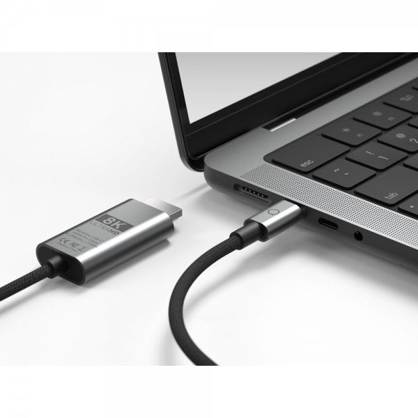 LINQ USB-C till HDMI 8K/60Hz Adapterkabel 2m