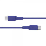 X2O USB-C till USB-C Kabel Superflex 60W 1.5m Blå