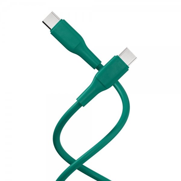 X2O USB-C till USB-C Kabel Superflex 60W 1.5m Grön