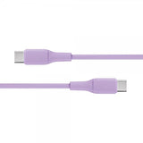 X2O USB-C till USB-C Kabel Superflex 60W 1.5m Rosa