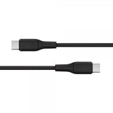 X2O USB-C till USB-C Kabel Superflex 60W 1.5m Svart