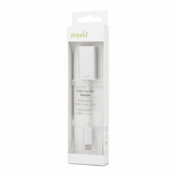 Moshi USB-C to USB-A Adapter Silver