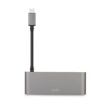 Moshi USB-C Multimedia-Hub Silver