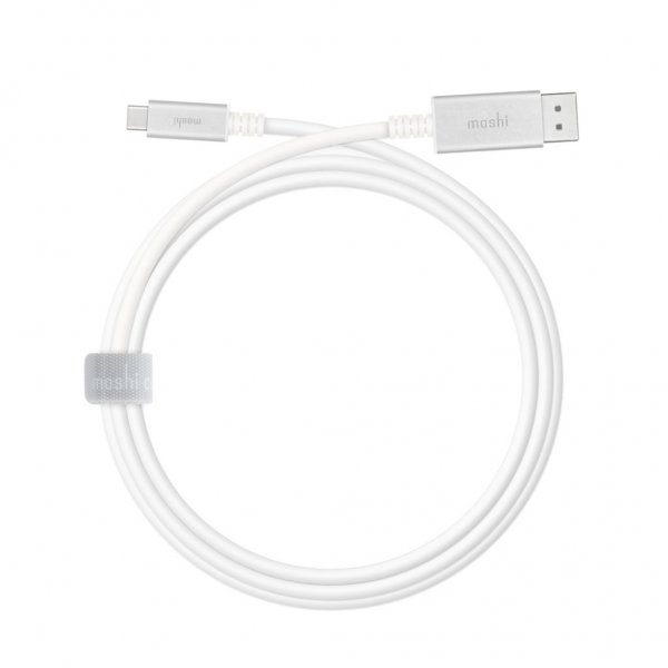 Moshi USB-C till DisplayPort-kabel 1.5 m Vit