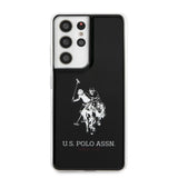 U.S. Polo Samsung Galaxy S21 Ultra Skal med Logo Svart