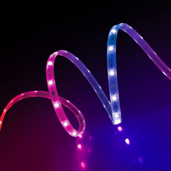 Deltaco Smart Home Utomhus LED-slinga RGB IP65 2x5m