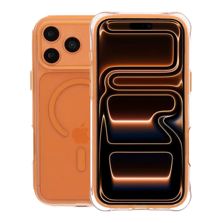 iPhone 17 Pro/iPhone 18 Pro Skal Airbag MagSafe Orange