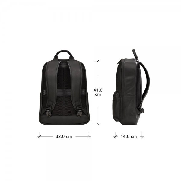 dbramante1928 Väska 16'' Laptop Backpack Fredensborg Svart