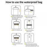 Vattentålig Pouch IPX8 Lila
