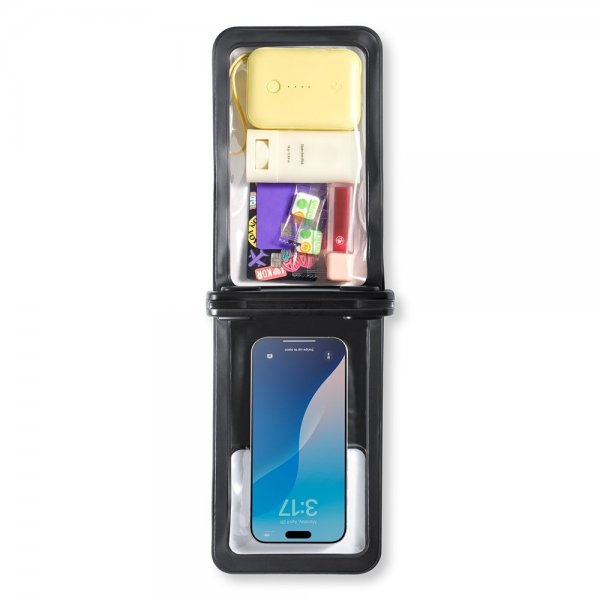 Spigen Vattentåligt Fodral Aqua Shield Dual Pocket Svart