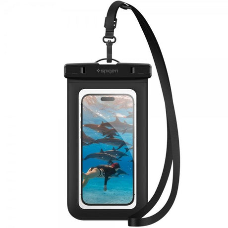 Spigen Vattentåligt Fodral Aqua Shield Svart
