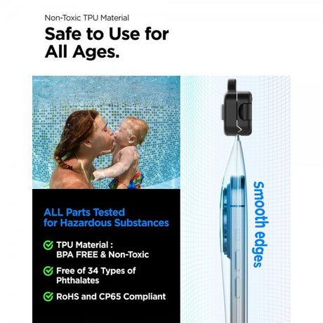 Spigen Vattentåligt Fodral Aqua Shield Svart