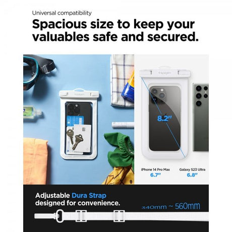 Spigen Vattentåligt Fodral Aqua Shield Vit
