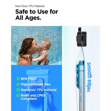 Spigen Vattentåligt Fodral Aqua Shield Vit