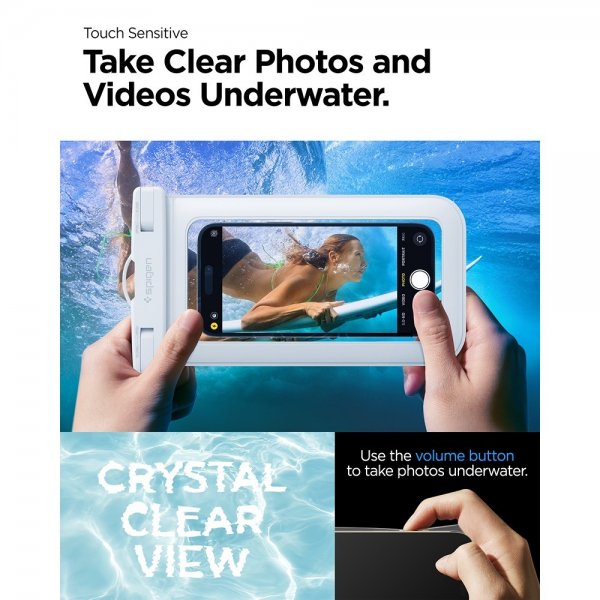 Spigen Vattentåligt Fodral Aqua Shield Vit