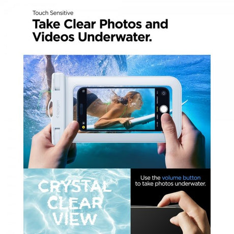 Spigen Vattentåligt Fodral Aqua Shield Vit