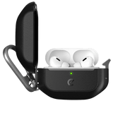 KeyBudz AirPods Pro 2 Skal Element Series Carbon Black