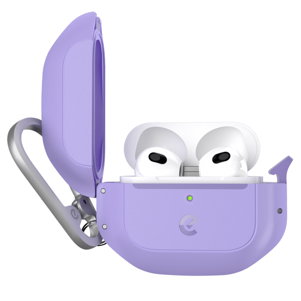 KeyBudz AirPods 3 Skal Element Series Wild Lavender