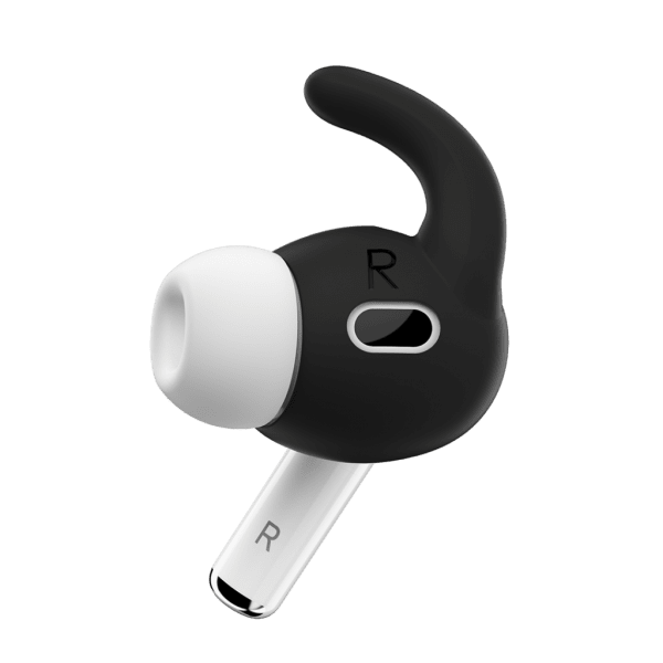 KeyBudz AirPods Pro 2 EarBuddyz Ear Hooks Svart