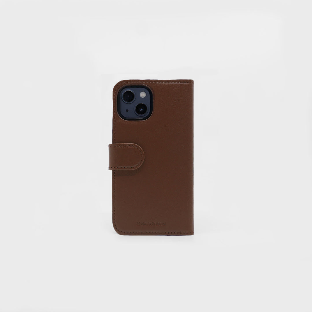 MobileFriend iPhone 16 Fodral Magnetiskt Brun