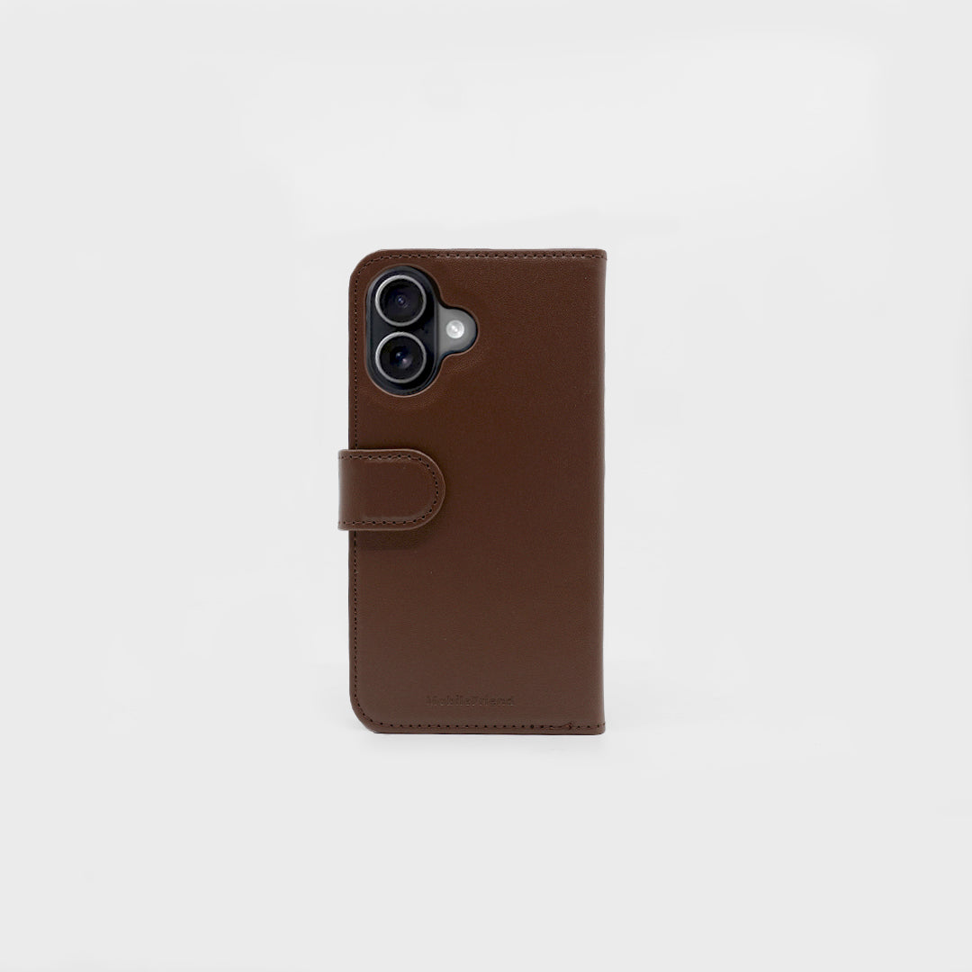 MobileFriend iPhone 17 Fodral Magnetiskt Brun
