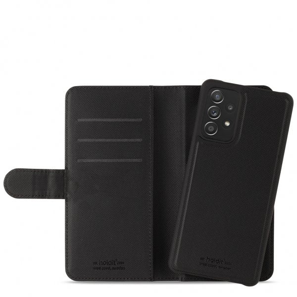 holdit Samsung Galaxy A53 5G Fodral Wallet Case Magnet Svart