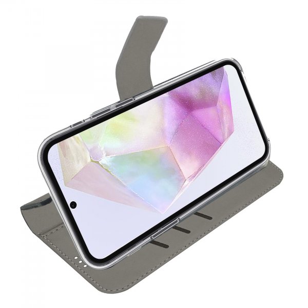 Celly Samsung Galaxy A36 Fodral Wally Wallet Case Svart