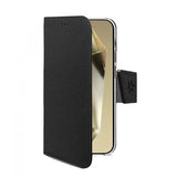 Celly Samsung Galaxy S25 Ultra Fodral Wally Wallet Case Svart