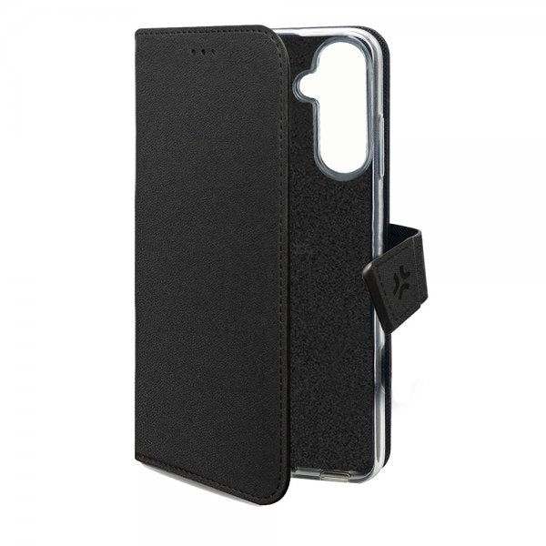 Celly Samsung Galaxy A17 Fodral Wally Wallet Case Svart