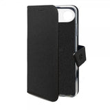Celly iPhone Air Fodral Wally Wallet Case Svart