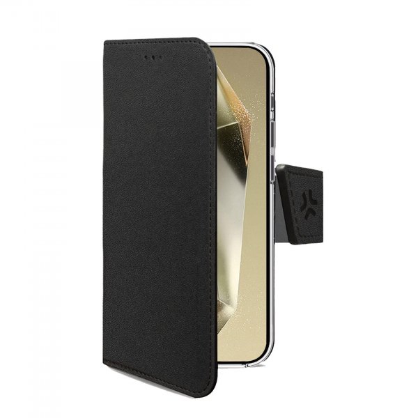 Celly Samsung Galaxy S26 Ultra Fodral Wally Wallet Case Svart