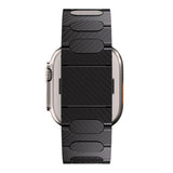 Just Mobile Apple Watch 44/45/46mm/Apple Watch Ultra Armband Kolfiber