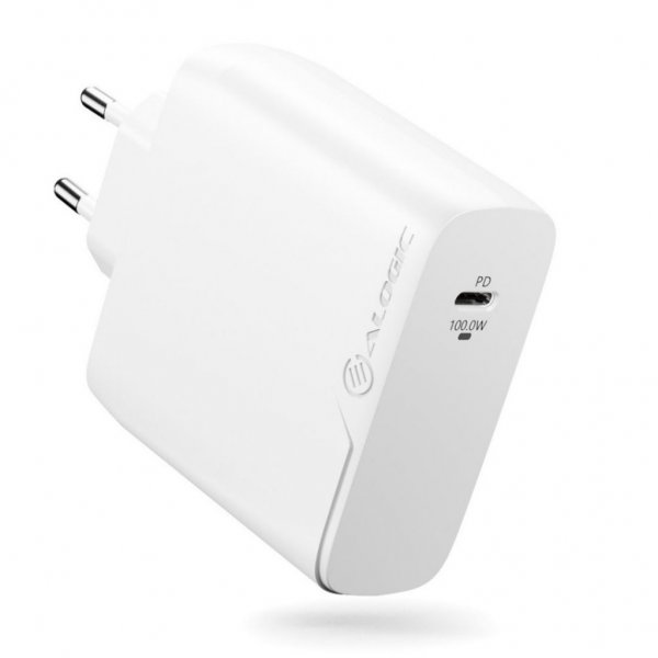 ALOGIC Rapid Power 100W GaN laddare ink. 2m USB-C laddkabel