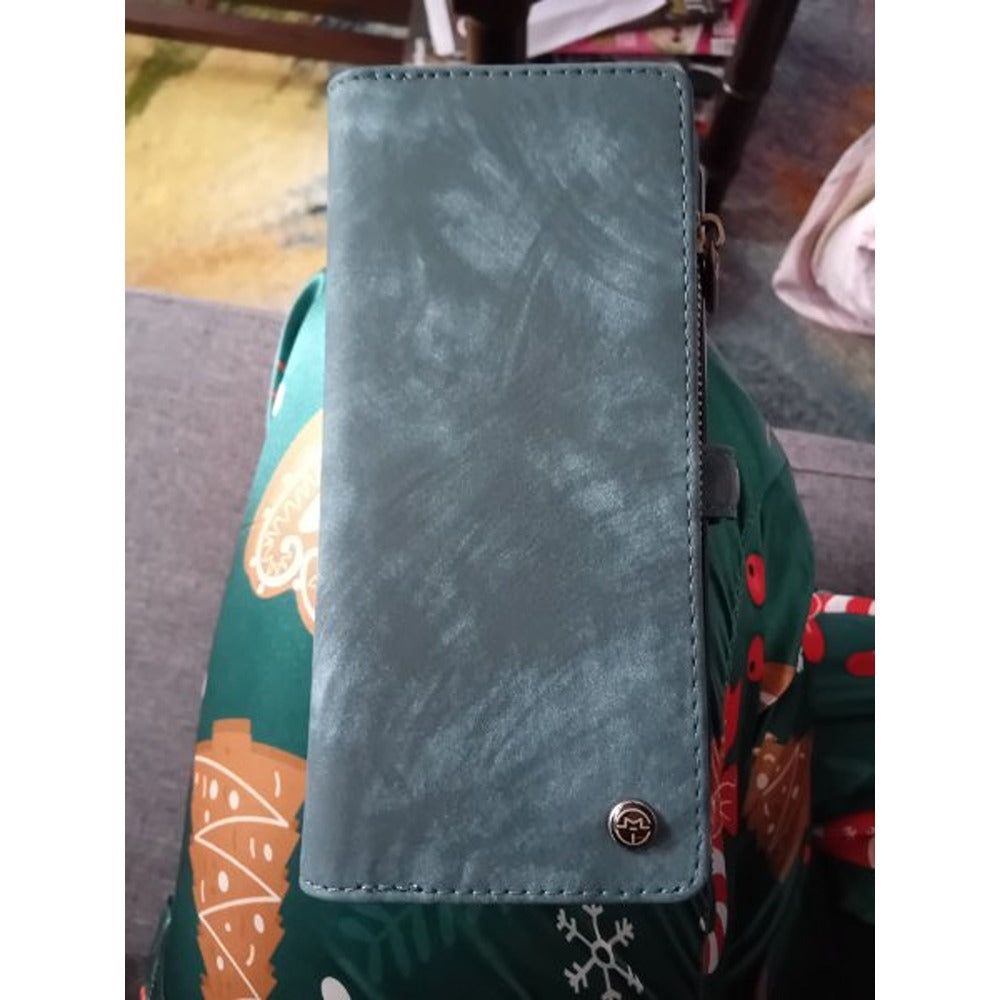 CaseMe Samsung Galaxy A14 Fodral 008 Series Löstagbart Skal Petrol