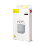 Baseus AirPods 1/2 Skal Silikon Grå