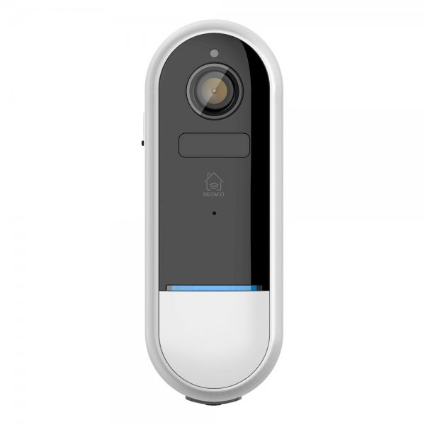 Deltaco Smart Home WiFi Dörrklocka med Kamera IP65