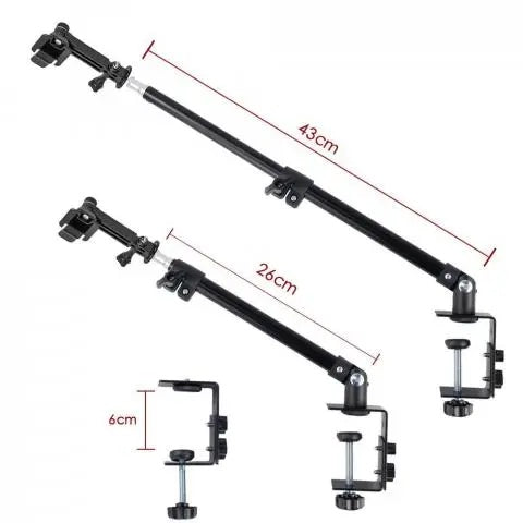 Armor-X X113T Adjustable Tabletop Aluminum Desk Clamp