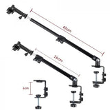 Armor-X X113T Adjustable Tabletop Aluminum Desk Clamp