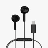 X2O Trådade Hörlurar USB-C Capsule 1.2m Svart