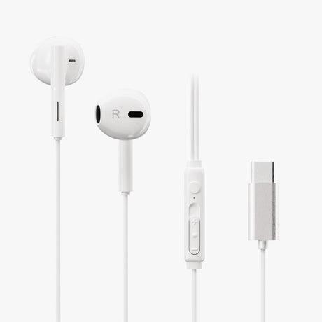 X2O Trådade Hörlurar USB-C Capsule 1.2m Vit