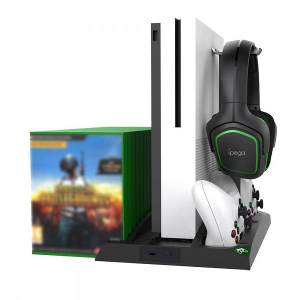 Ipega Xbox One 6-i-1 Multifunktionell Docka med Fläkt