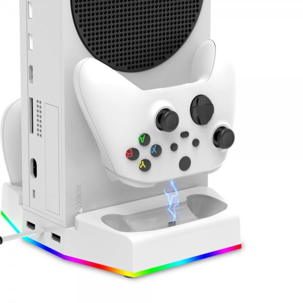 Ipega Xbox Series S Dockningsstation med fläkt och headset-hållare