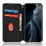 Xiaomi 12/12X Fodral Rombmönster Röd