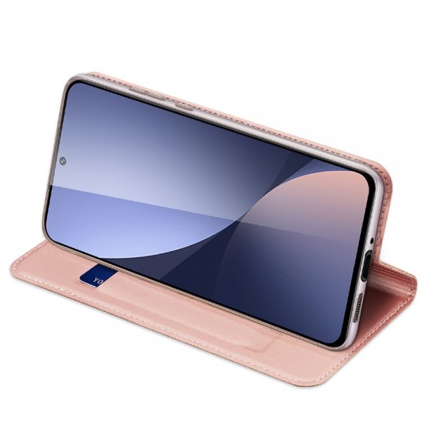 Dux Ducis Xiaomi 12/12X Fodral Skin Pro Series Rosa