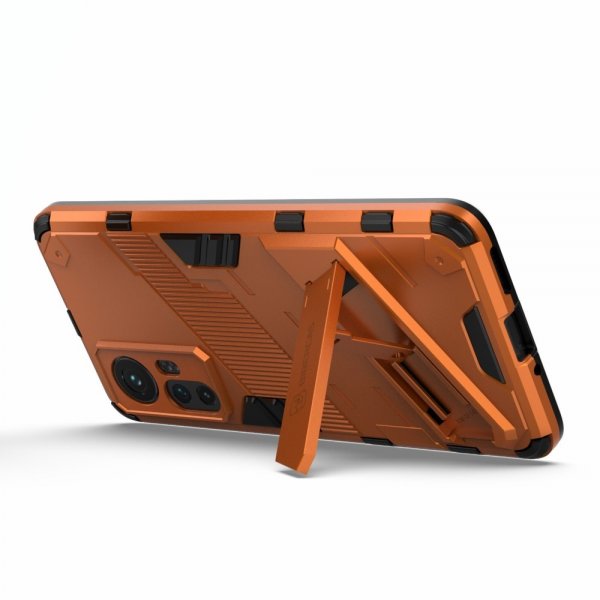 Xiaomi 12/12X Skal med Stativ Orange